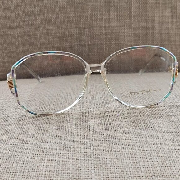 Givenchy Women Eyeglasses Frame AQUA DELUXE CLEAR Vision Glasses Made in Italy - Picture 3 of 12